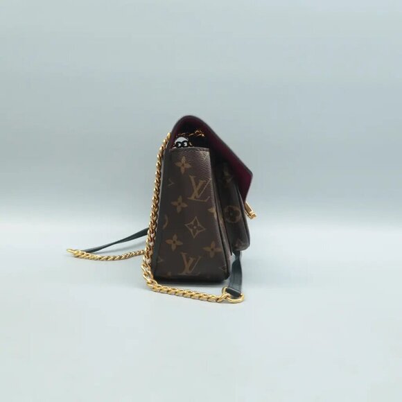 Authentic Louis Vuitton Passy Brown Monogram Canvas Shoulder Bag 2394-082024 - Picture 4 of 12